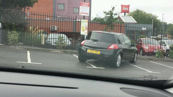 LX05XNF is an Inconsiderate Parker