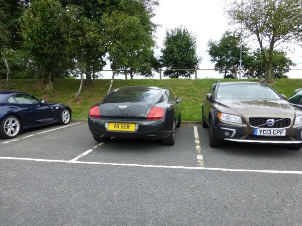 V8 SEW is an Inconsiderate Parker