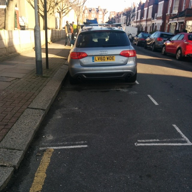 LV60 WDE displaying Selfish Parking