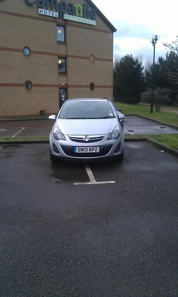 SN13 APZ is a Selfish Parker
