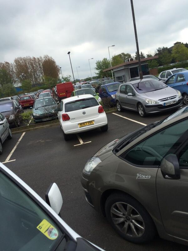 NU63 XWA is an Inconsiderate Parker