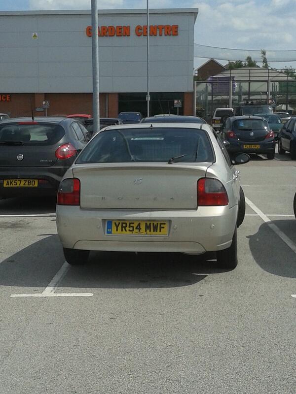 YR54 WMF is a crap parker