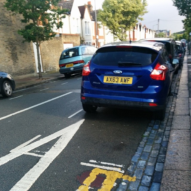 AX63 AWF displaying crap parking