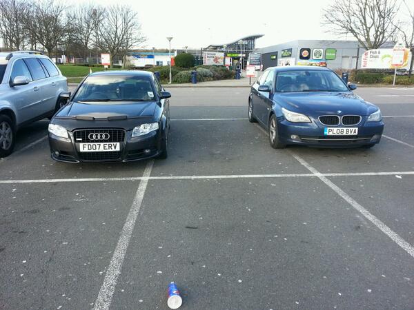 FD07 ERV & PL08 BVA is an Inconsiderate Parker