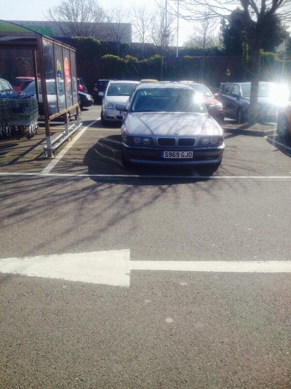 S969 GJO is an Inconsiderate Parker