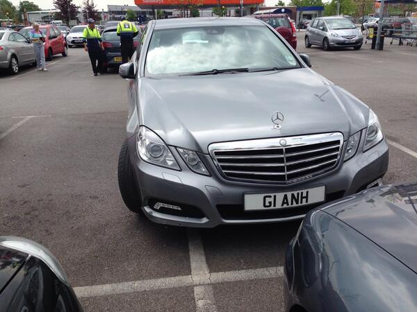 G1 ANH displaying Selfish Parking