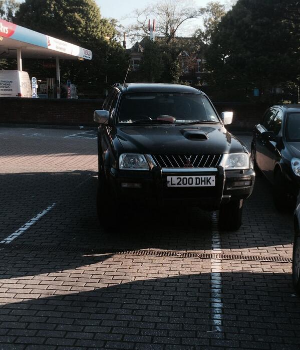 L200 DHK is an Inconsiderate Parker