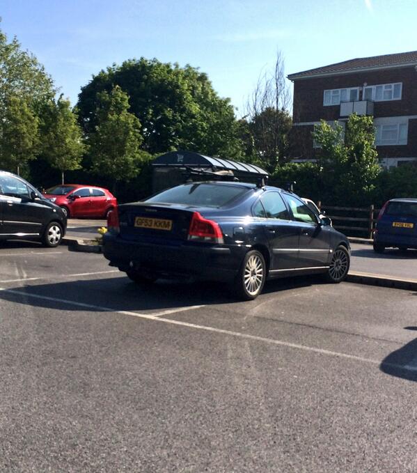 E8SEV displaying Selfish Parking