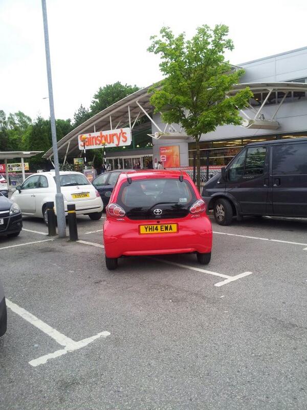YH14 EWA is an Inconsiderate Parker