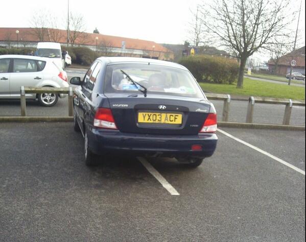 YX03 ACF is an Inconsiderate Parker