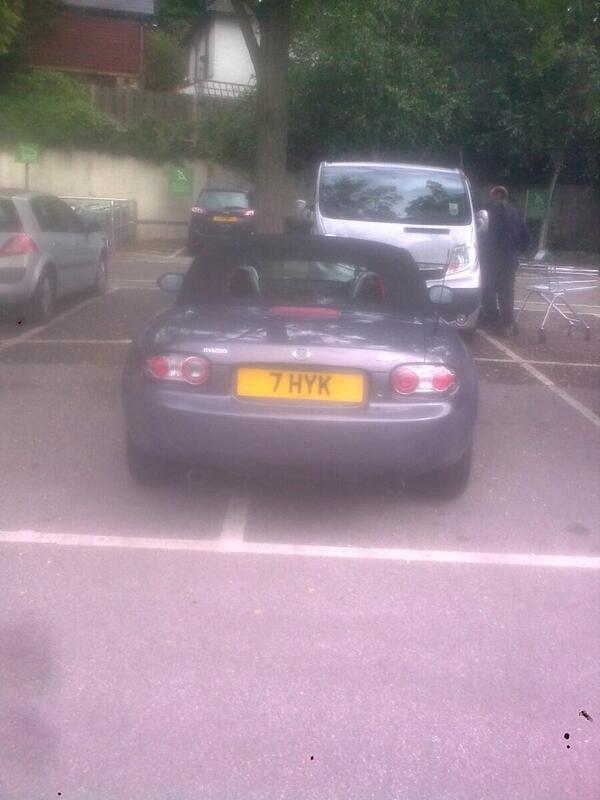7 HYK is an Inconsiderate Parker