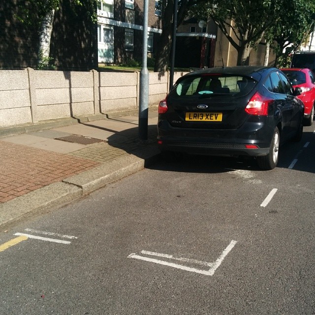 LR13 XEV is an Inconsiderate Parker