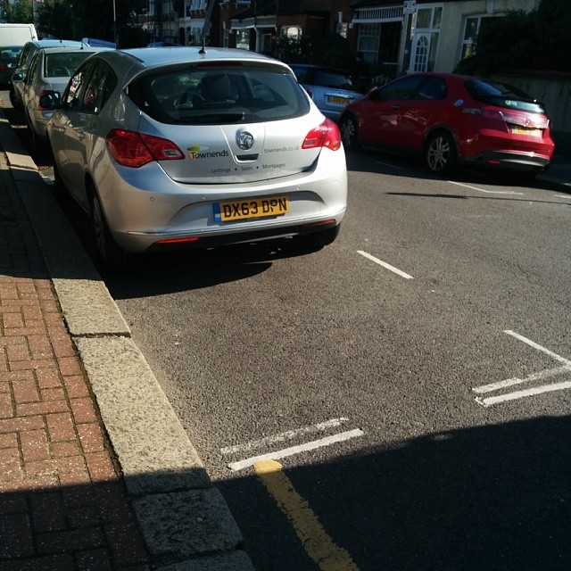 DX63 UPN is an Inconsiderate Parker