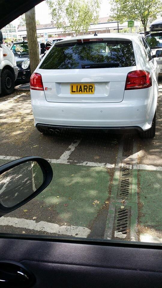 L1ARR displaying Inconsiderate Parking