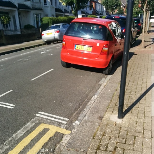 V543 ECG is an Inconsiderate Parker