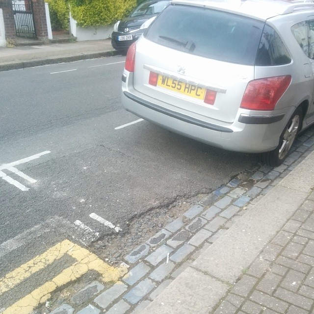 WL55 HPC is an Inconsiderate Parker