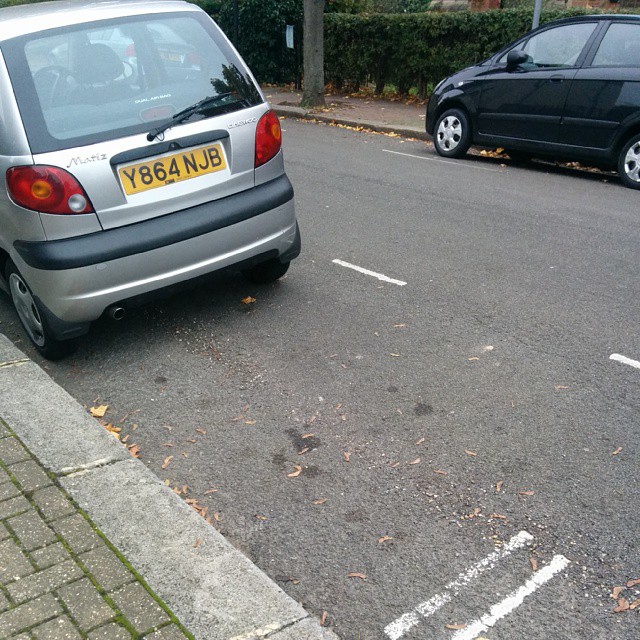 Y864 NJB is an Inconsiderate Parker