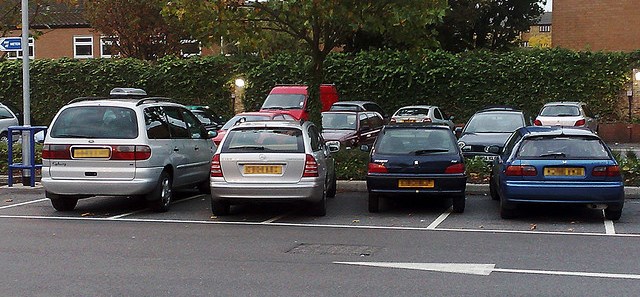 REG NOT ADDED is an Inconsiderate Parker