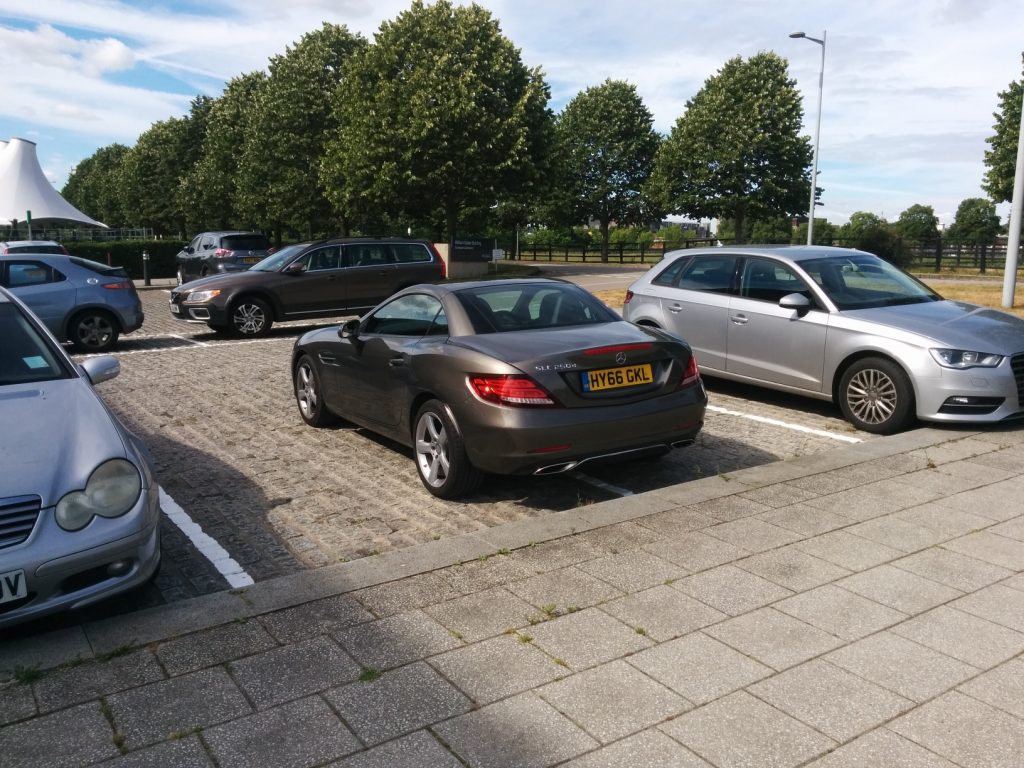HY66 GKL is an Inconsiderate Parker