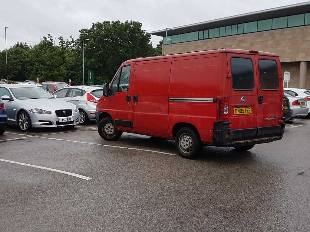 DN05 FKE displaying Inconsiderate Parking