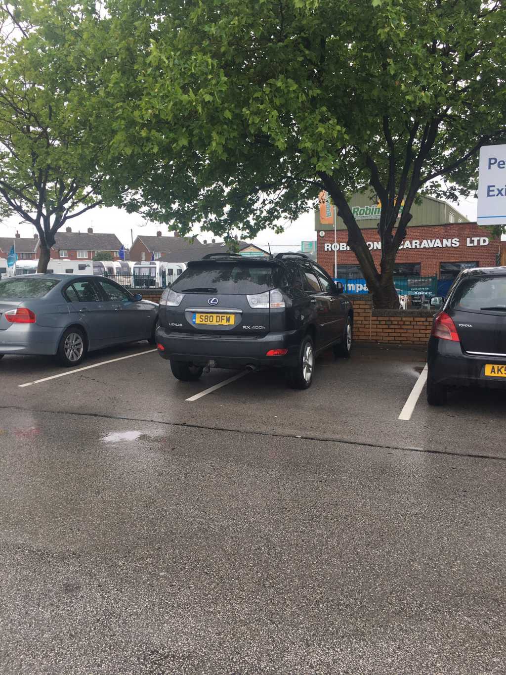 S80 DFW is an Inconsiderate Parker