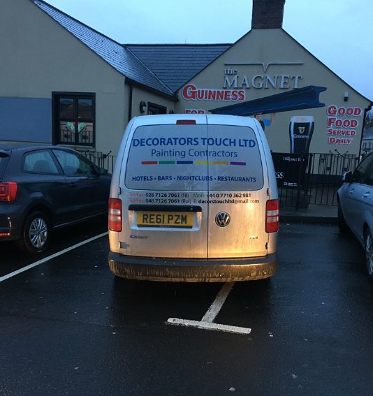 RE61 PZM is an Inconsiderate Parker