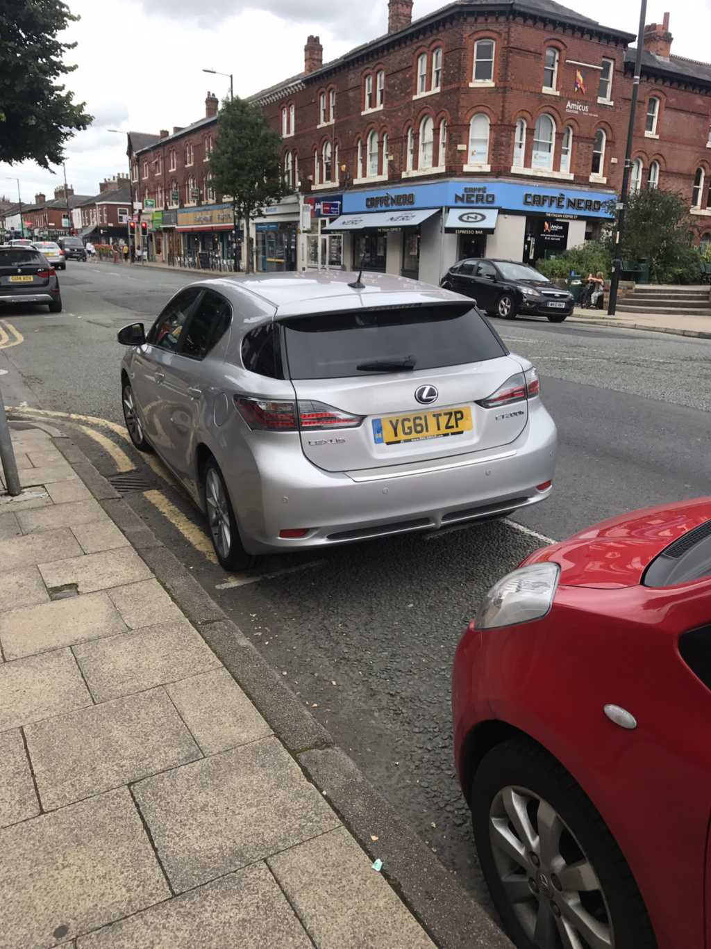 YG61 TZP displaying crap parking