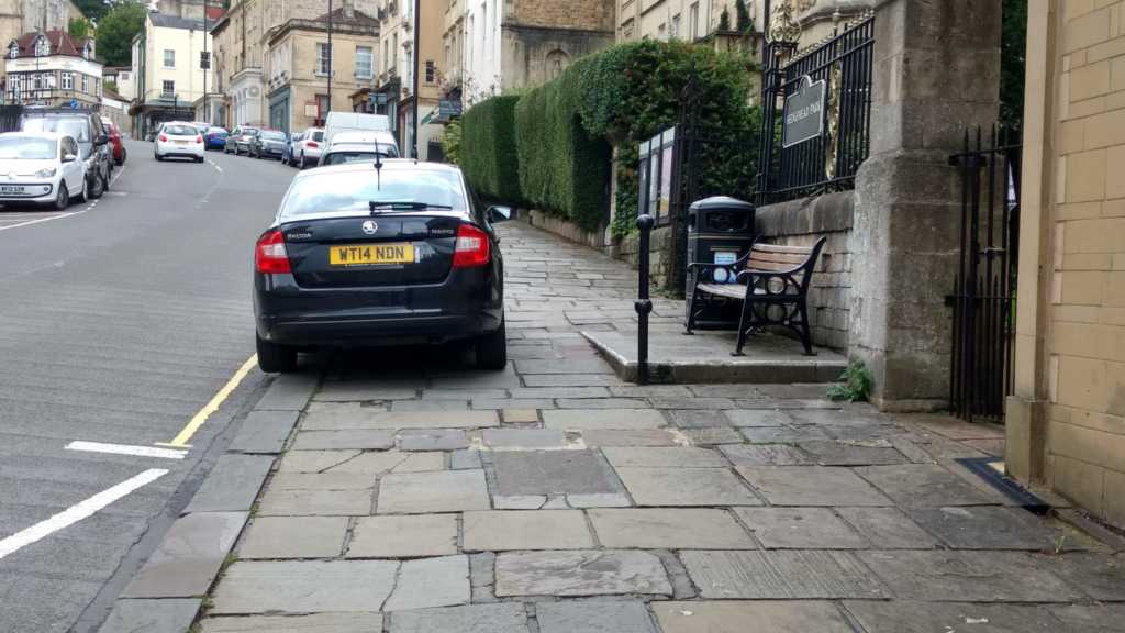 WT14 NDN is an Inconsiderate Parker