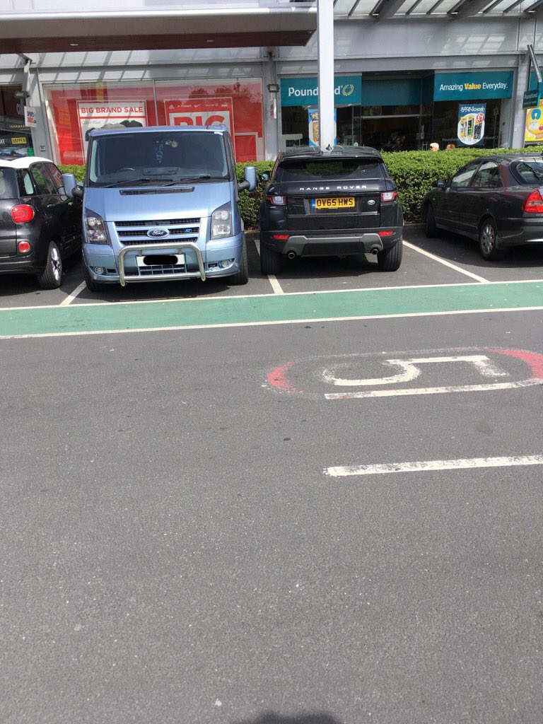 OV65 HWS is an Inconsiderate Parker