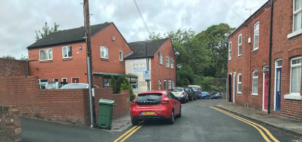 KW63 OTS displaying Inconsiderate Parking