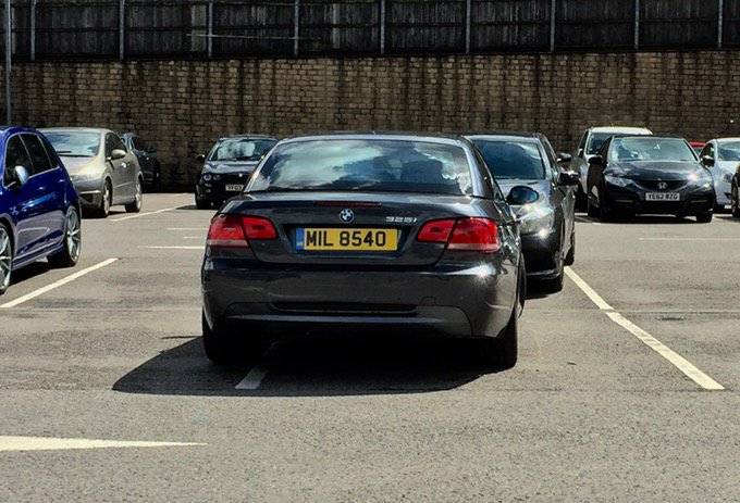 MIL 8540 displaying Selfish Parking