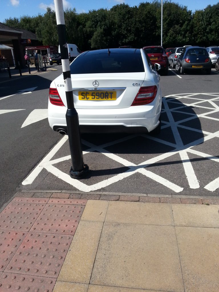 SC 590RT is a crap parker