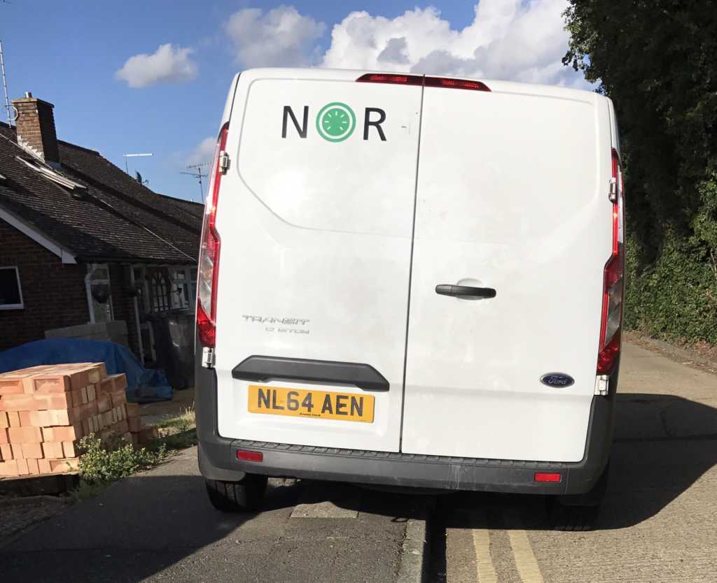 NL64 AEN displaying Inconsiderate Parking