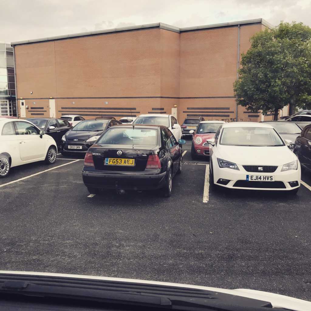 FG53 AEJ is an Inconsiderate Parker