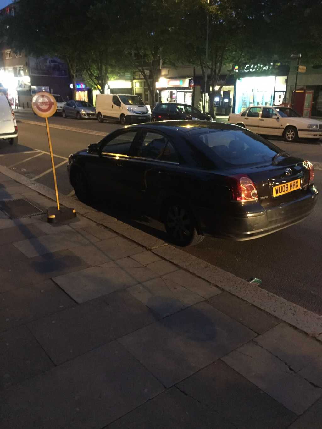 WU08 HRX is an Inconsiderate Parker