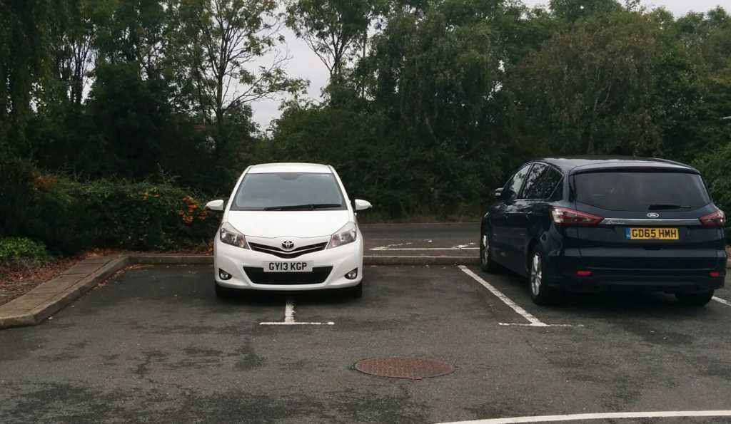 GY13 KGP is an Inconsiderate Parker