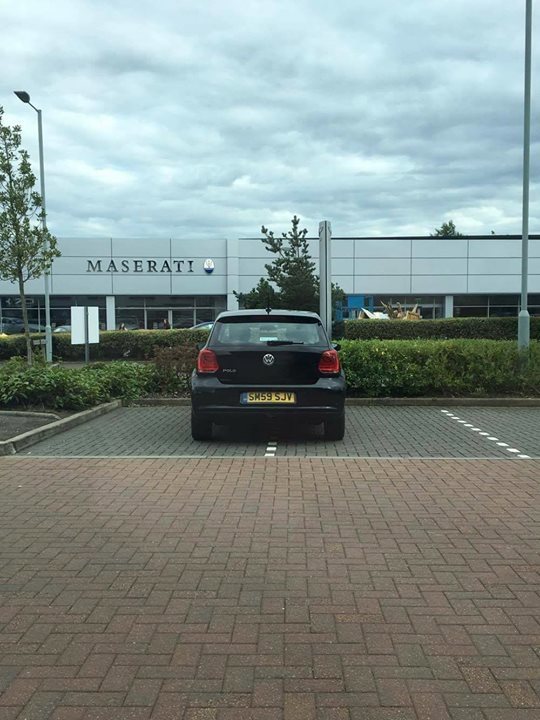 SM59 SJV displaying Inconsiderate Parking