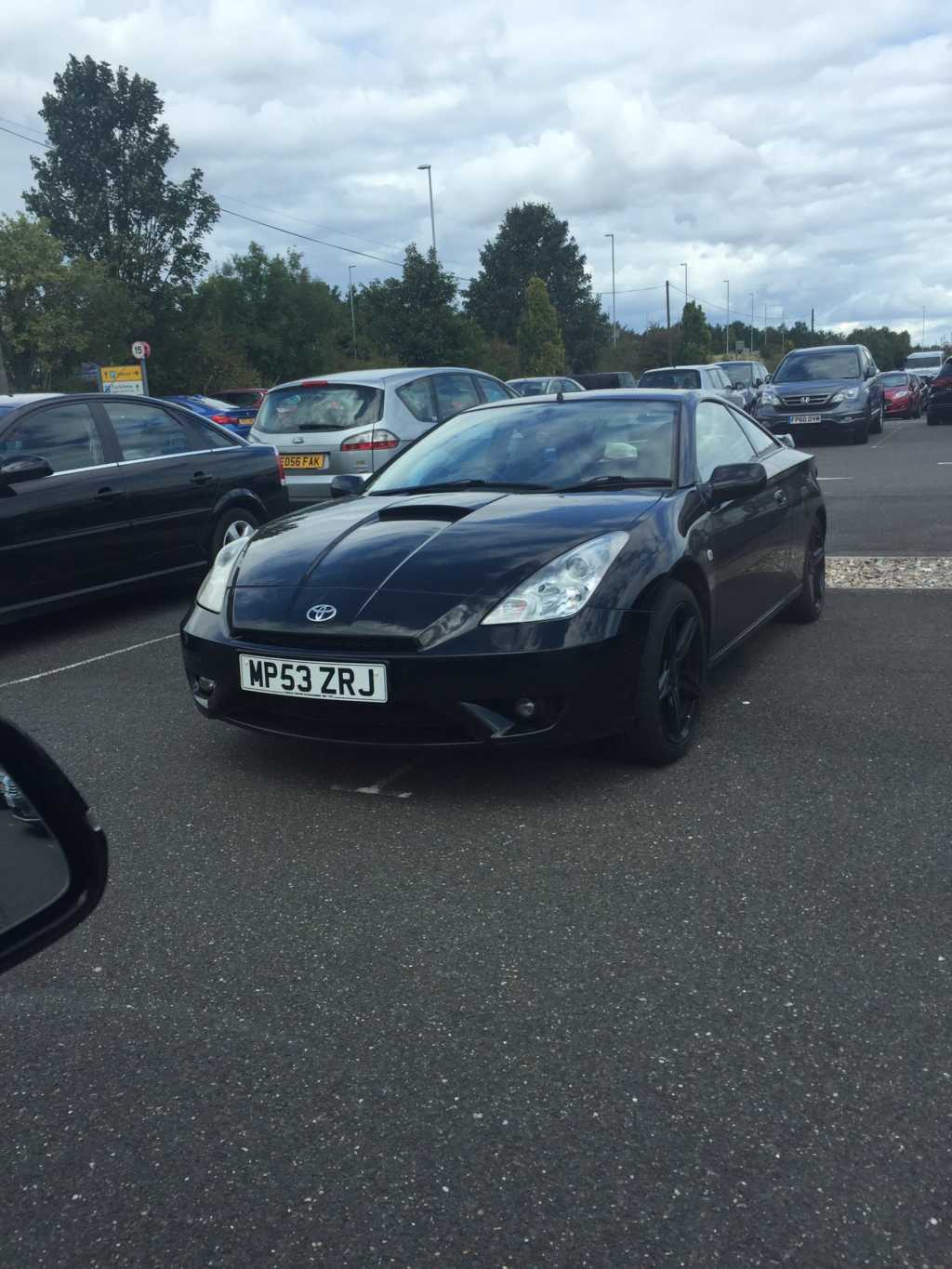 MP53 ZRJ displaying Inconsiderate Parking