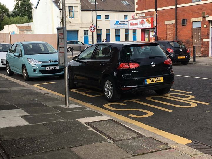 D8 DOD is a Selfish Parker