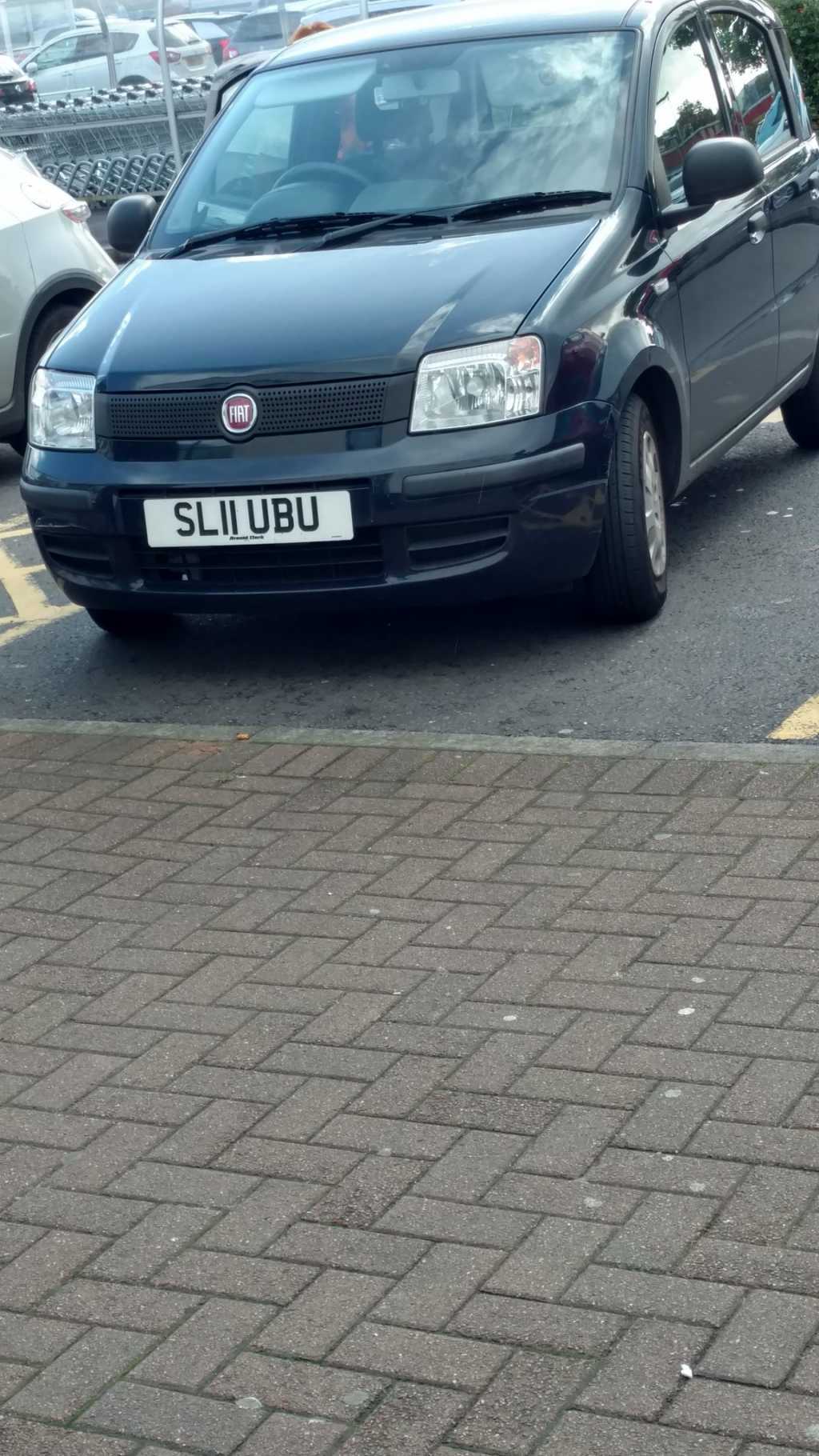 SL11 UBU displaying Selfish Parking
