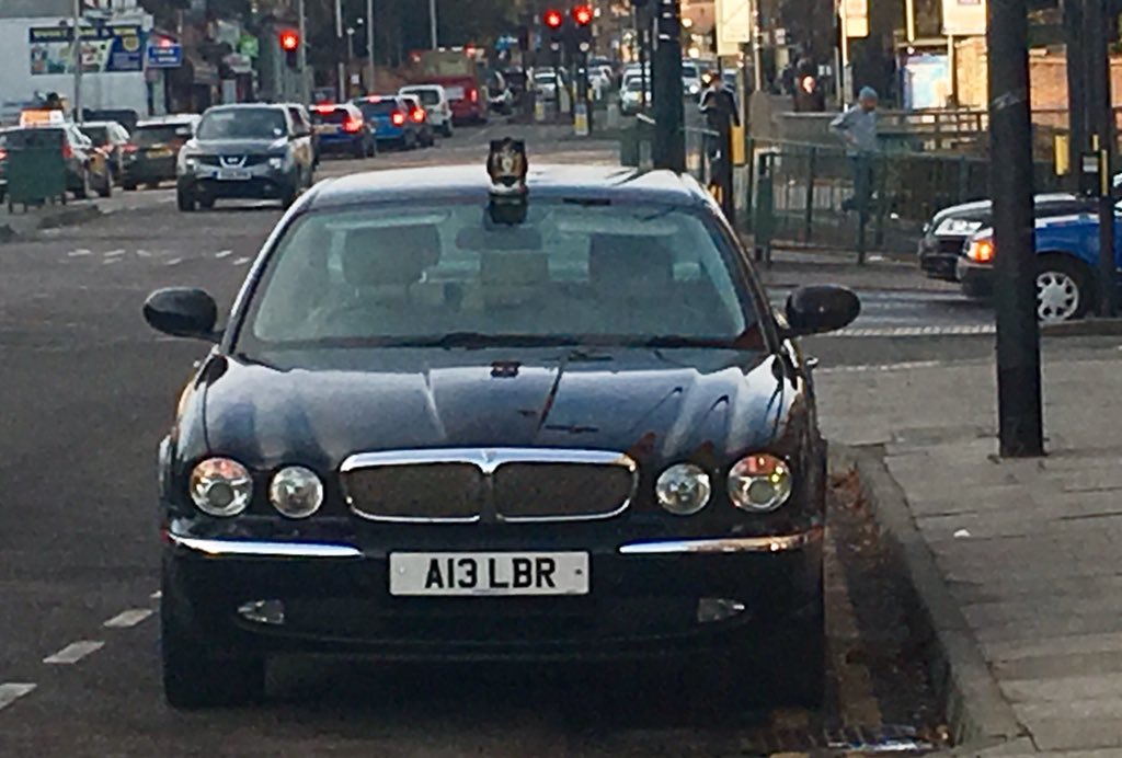 A13 LBR displaying Inconsiderate Parking