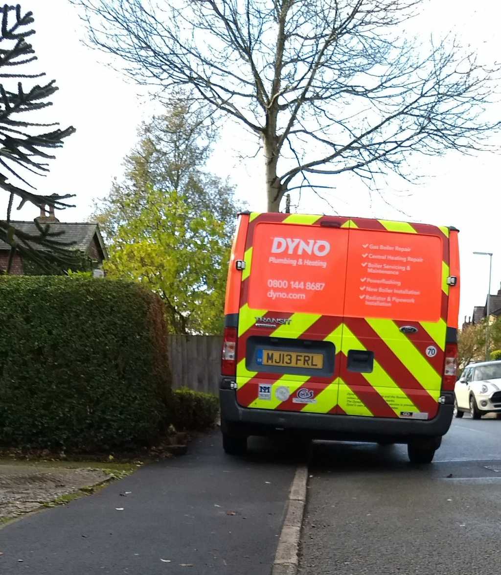 MJ13 FRL displaying Selfish Parking