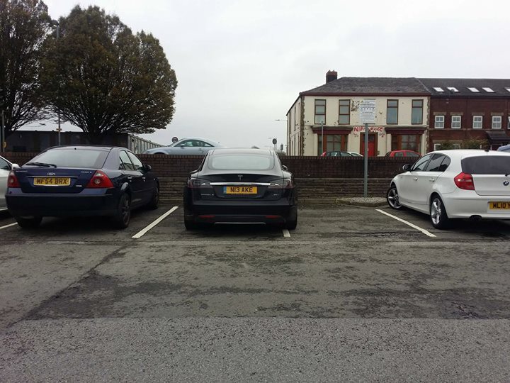 N13 AKE displaying Inconsiderate Parking