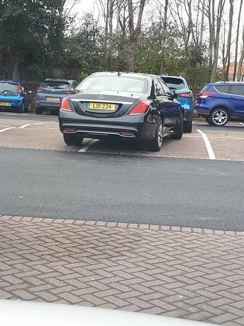 REG NOT ADDED displaying Selfish Parking