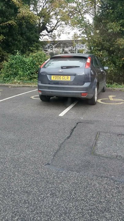YD06 GLR is an Inconsiderate Parker