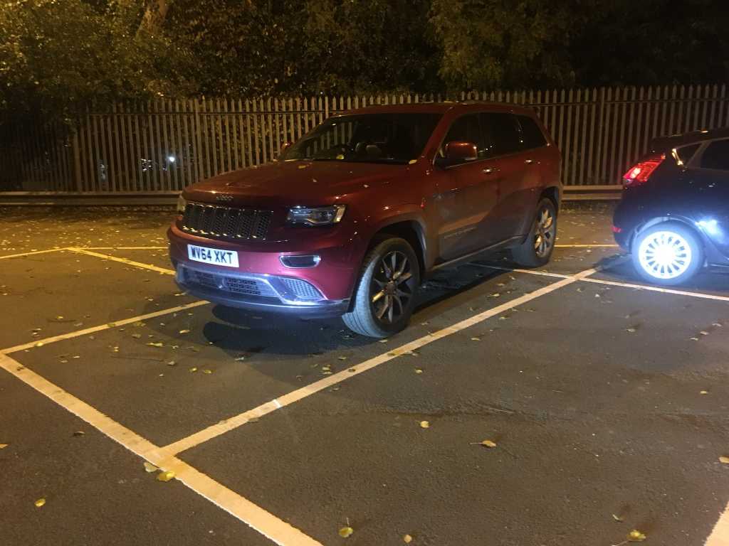 WV64 XKT is an Inconsiderate Parker