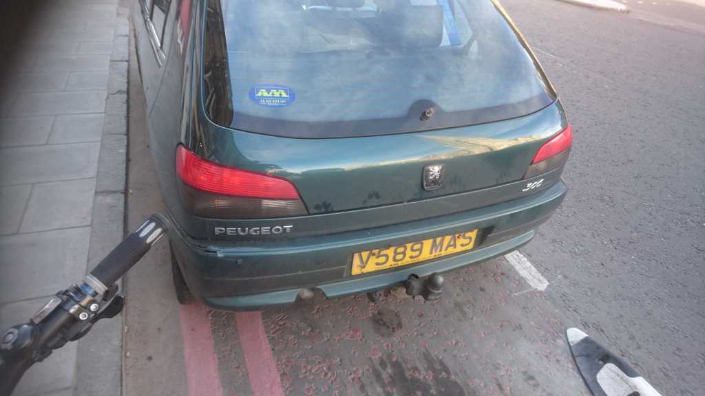 V589 MAS is a Selfish Parker