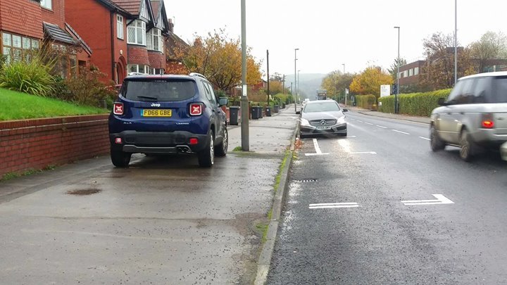 FD66 GBE displaying Selfish Parking