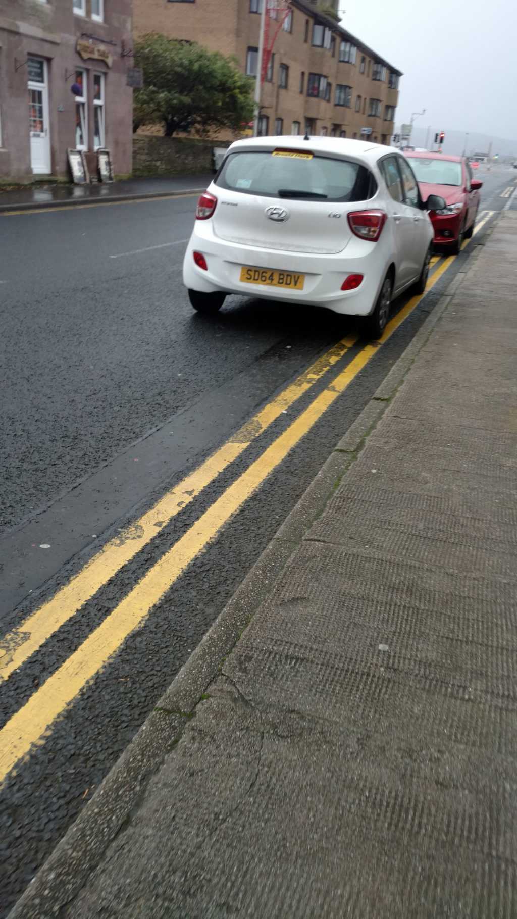 SD64 BDV displaying Inconsiderate Parking