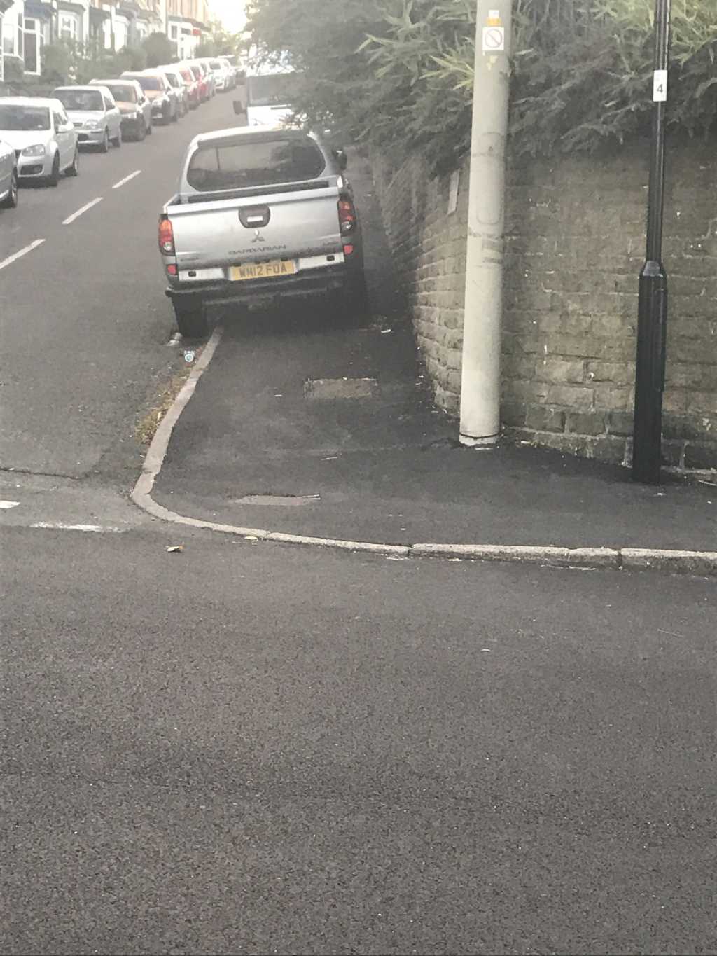WM12 FOA is a crap parker